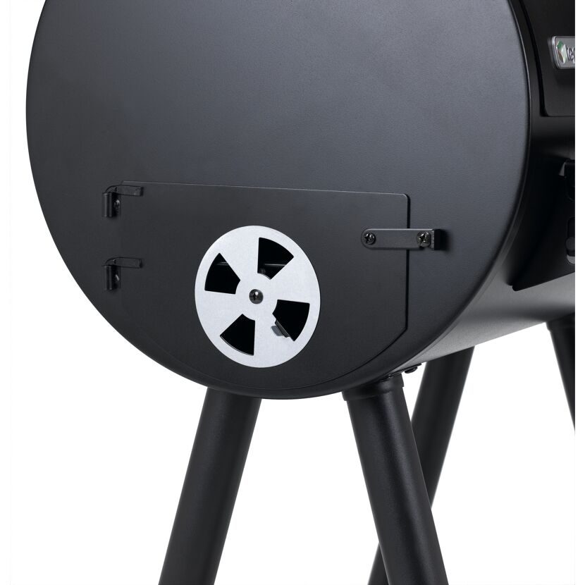 Grillfass 'Berkeley' schwarz 86 x 150 x 79 cm