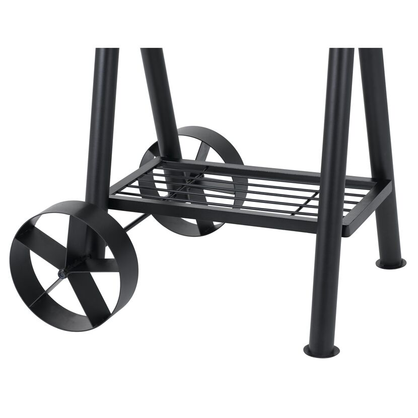 Grillfass 'Berkeley' schwarz 86 x 150 x 79 cm