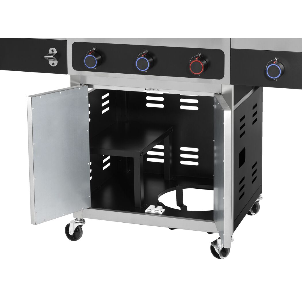 Gasgrill 'Keansburg 3 Special Edition' schwarz/edelstahlfarben 128 x 118 x 62 cm