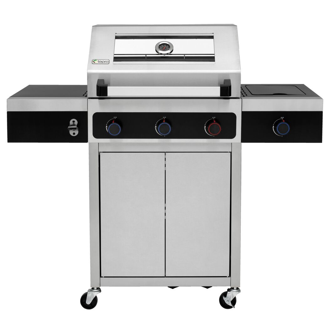 Gasgrill 'Keansburg 3 Special Edition' schwarz/edelstahlfarben 128 x 118 x 62 cm