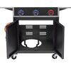 Gasgrill 'Keansburg 3' schwarz/edelstahlfarben 128 x 114 x 63 cm