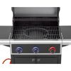 Gasgrill 'Keansburg 3' schwarz/edelstahlfarben 128 x 114 x 63 cm
