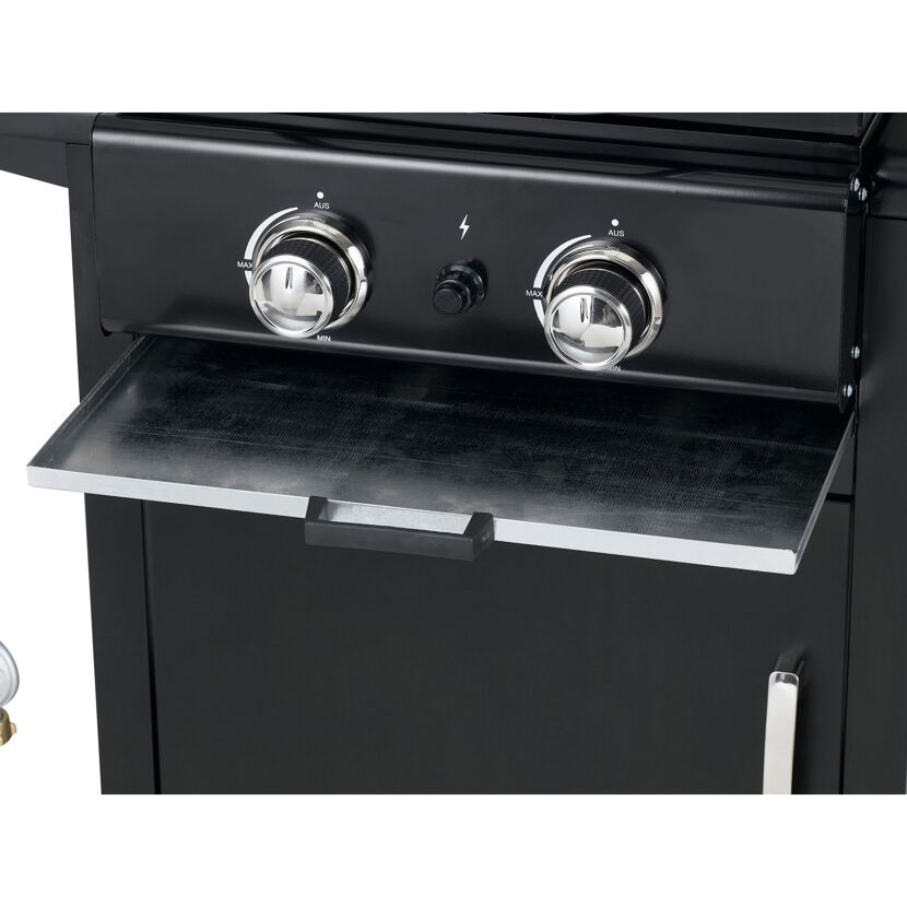 Gasgrill 'Mayfield 2' schwarz 112 x 100 x 58 cm
