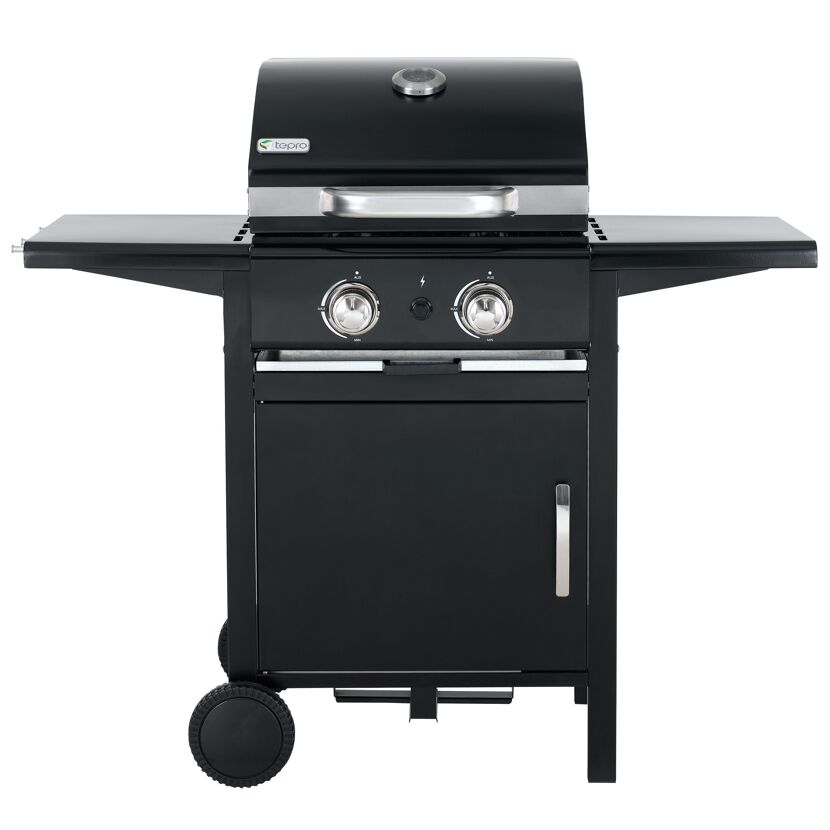 Gasgrill 'Mayfield 2' schwarz 112 x 100 x 58 cm
