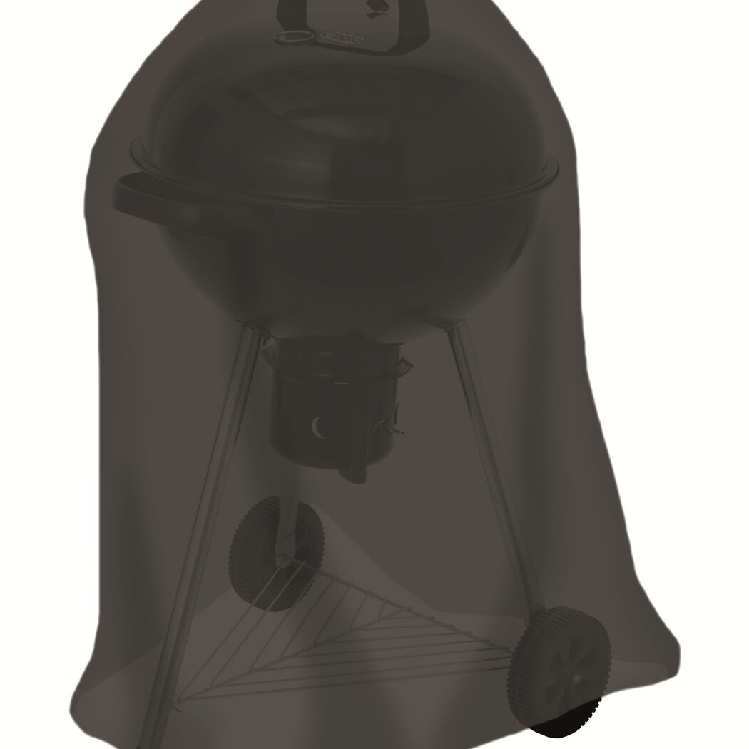 Abdeckhaube 'Universal' schwarz für Kugelgrill klein Ø 57 x 85 cm