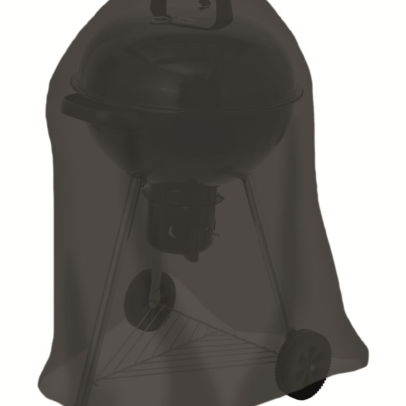 Abdeckhaube 'Universal' schwarz für Kugelgrill klein Ø 57 x 85 cm