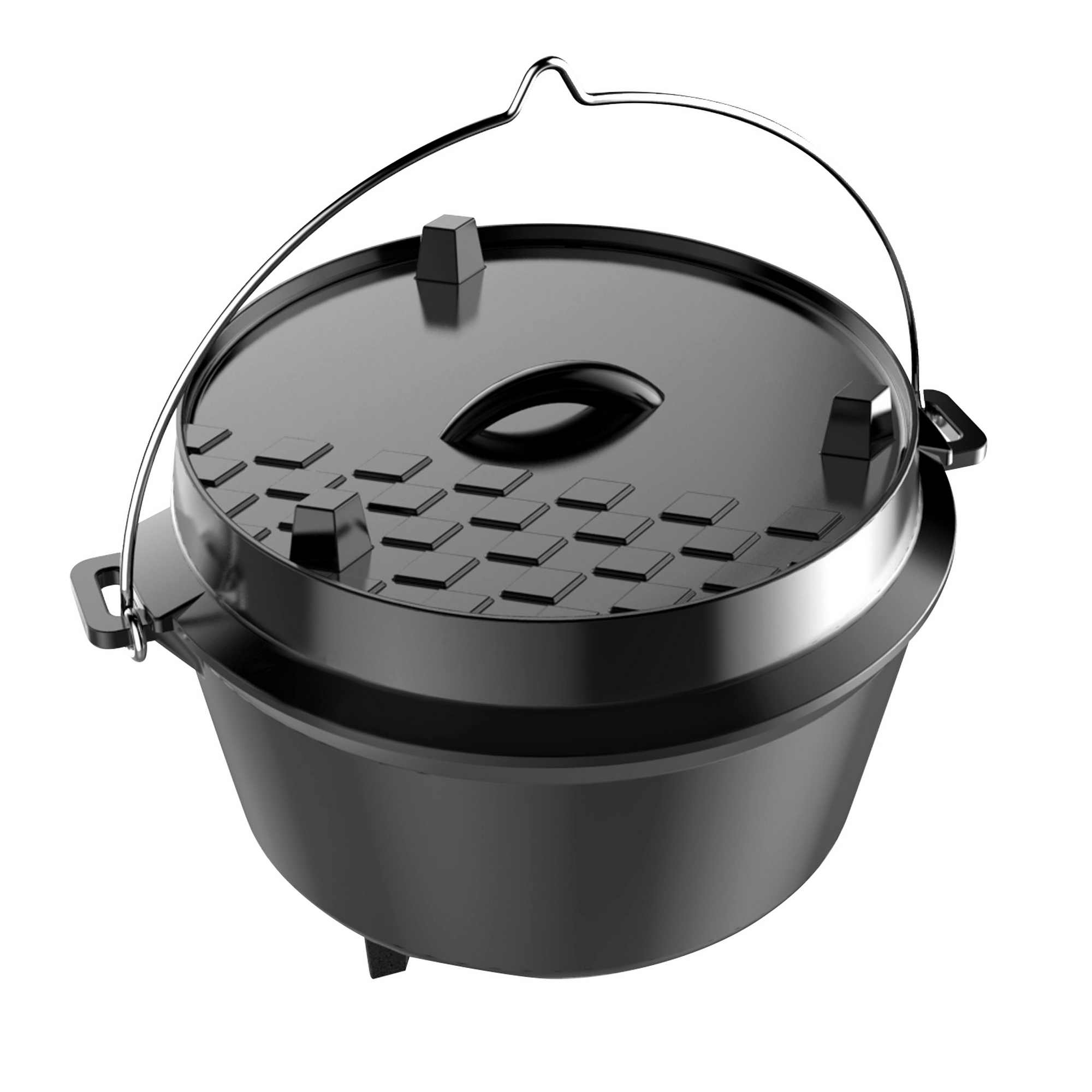 Dutch Oven 'L' Gusseisen 41,1 x 26,2 x 31 cm 12 l