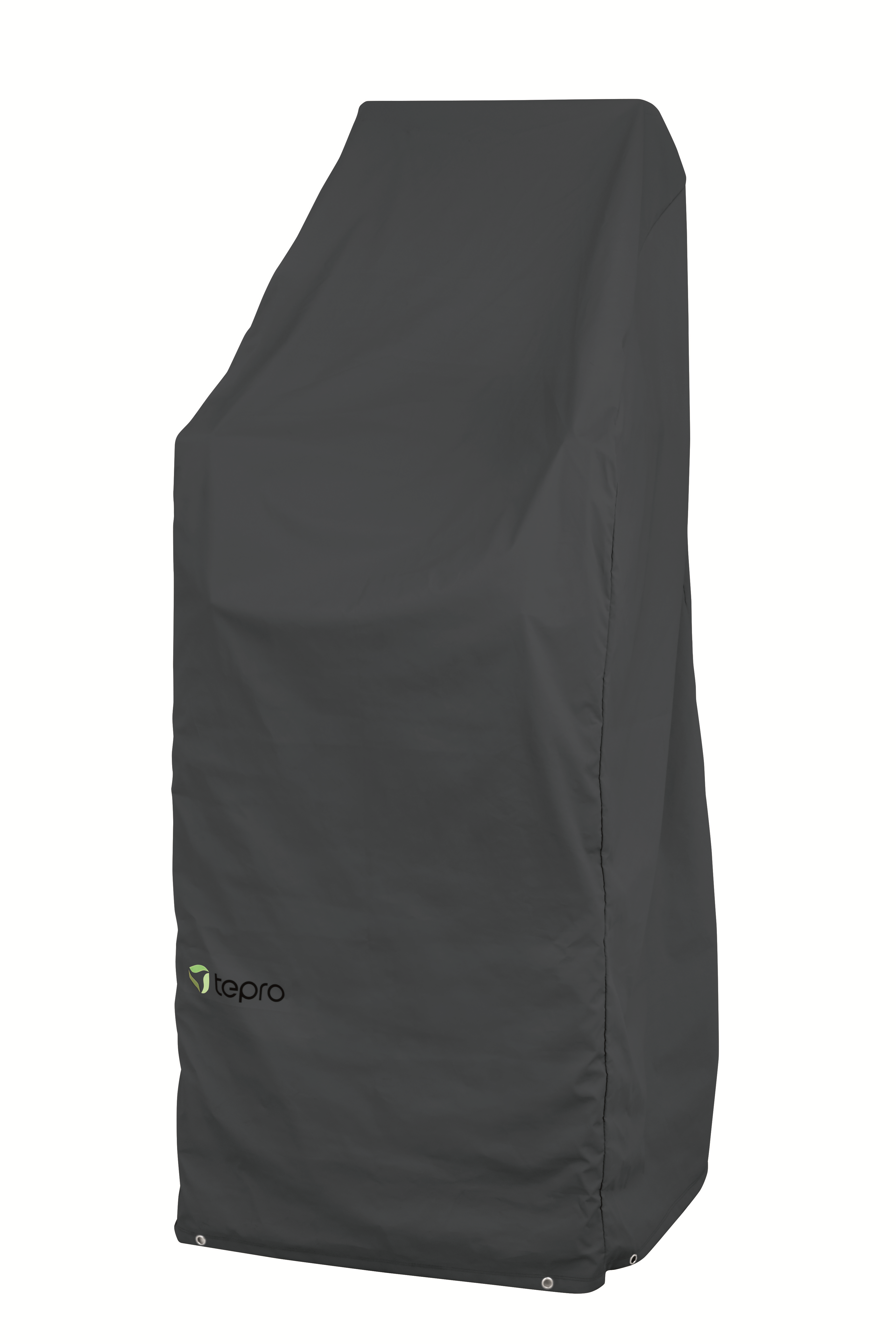 Abdeckhaube 'Universal' schwarz für Stapel-/Gartenstühle 65 x 65 x 150/110 cm (B x T x H)