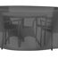 Abdeckhaube 'Universal' schwarz für Sitzgruppe rund groß Ø 320 x 95 cm