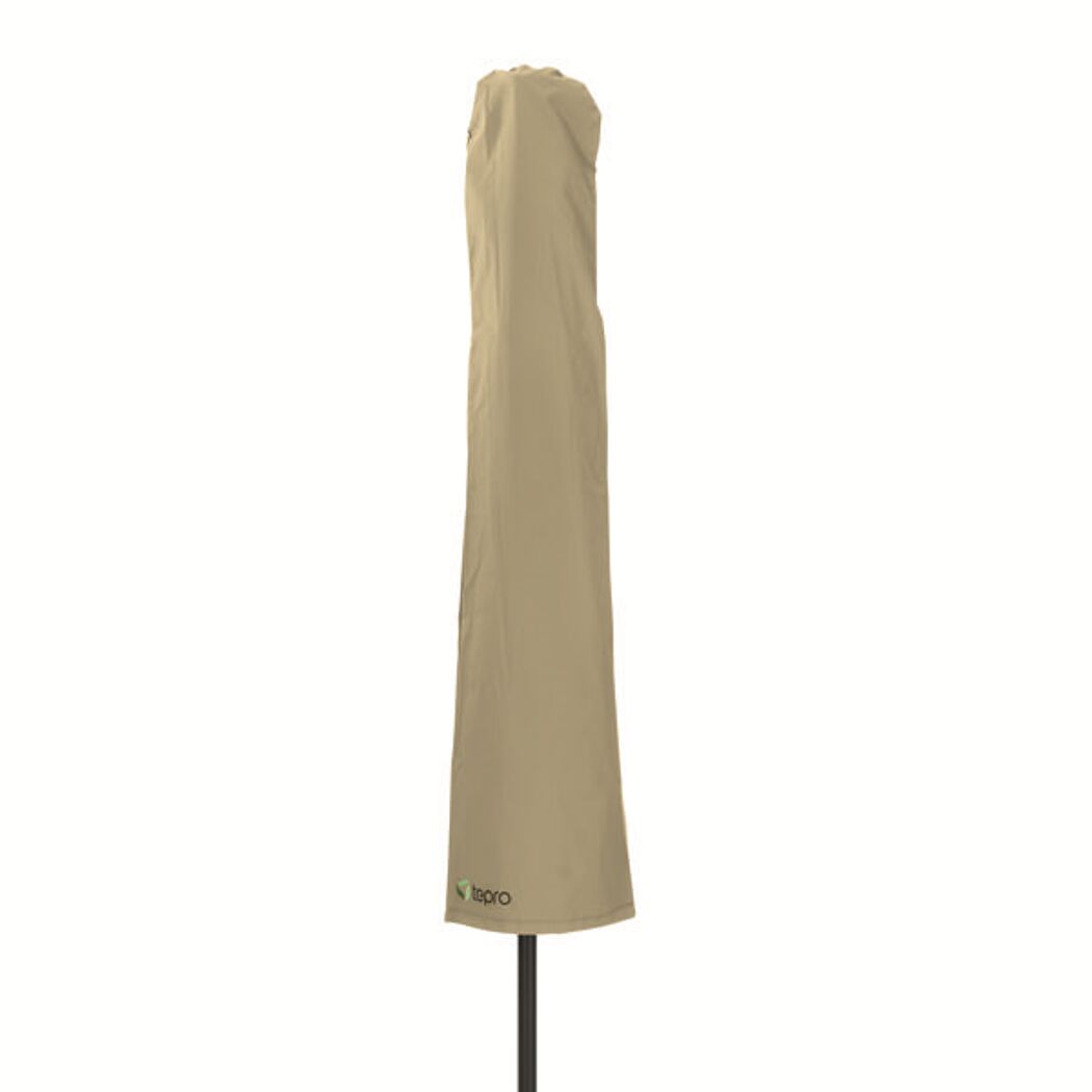 Abdeckhaube 'Universal' beige für Sonnenschirm groß 30/50 x 170 cm