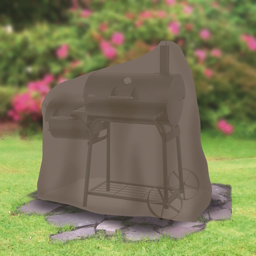 Abdeckhaube 'Universal' taupe für Smoker mittel 125,7 x 119,4 x 73,7 cm