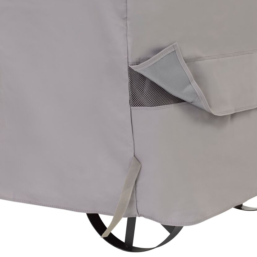 Abdeckhaube 'Universal' taupe für Smoker mittel 125,7 x 119,4 x 73,7 cm