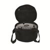 Tasche 'L' für Dutch-Oven edelstahlfarben/braun 41 x 28 x 41 cm