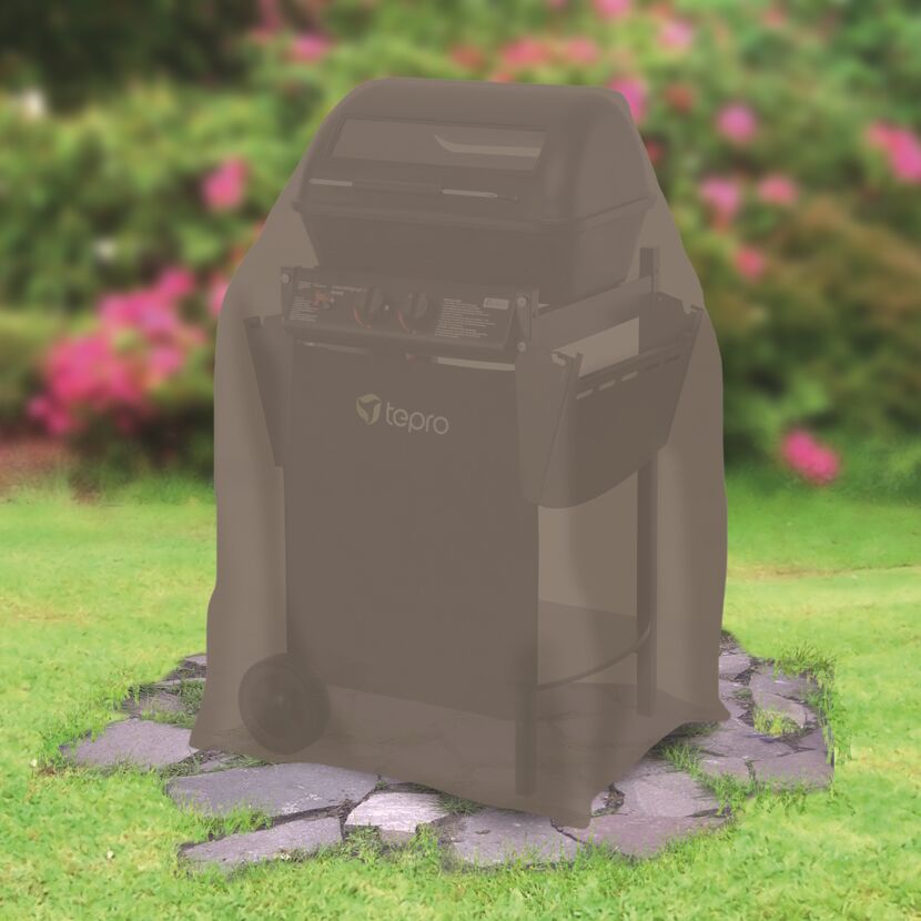 Abdeckhaube 'Universal' taupe für Gasgrill klein 100 x 90 x 60 cm