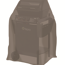 Abdeckhaube 'Universal' taupe für Gasgrill klein 100 x 90 x 60 cm