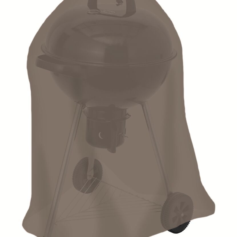 Abdeckhaube 'Universal' taupe für Kugelgrill groß Ø 73 x 90 cm