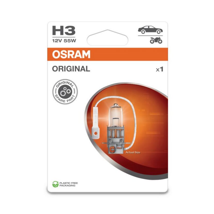 Halogenscheinwerferlampe 'H3 Original' 55 W 12 V