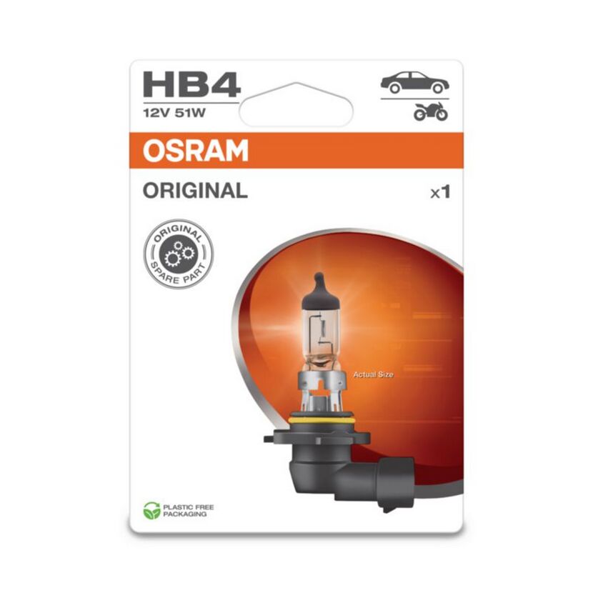 Halogenleuchtmittel 'HB4 Original' 51 W 12 V