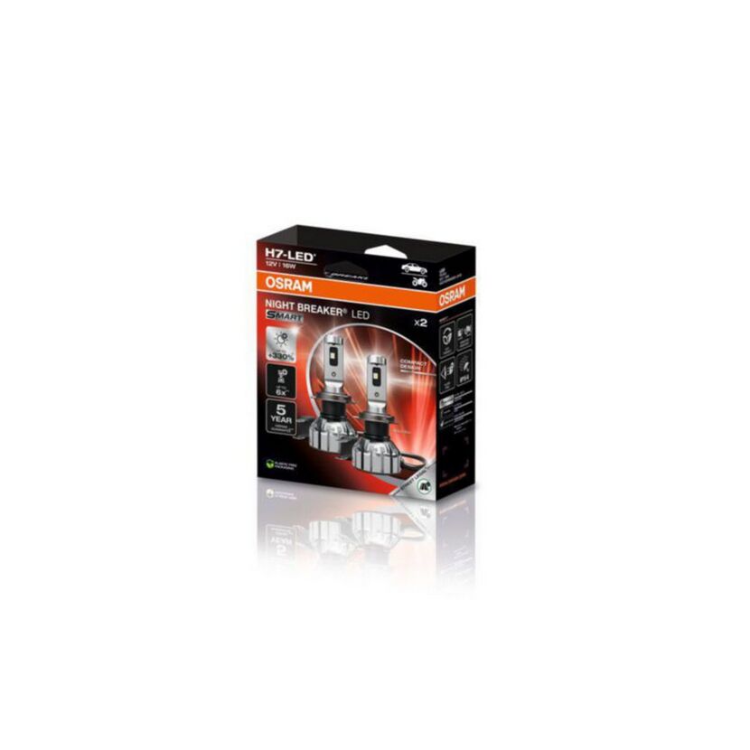LED-Smart 'H7 Night Breaker' 16 W 12 V 2 Stück