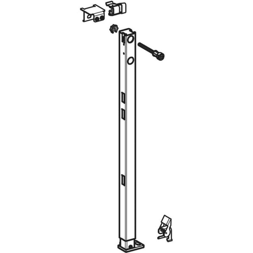 Ständerwerk 'Duofix' teilhoch 82-112 cm