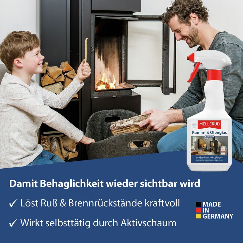 Kamin- und Ofenglasreiniger 500ml