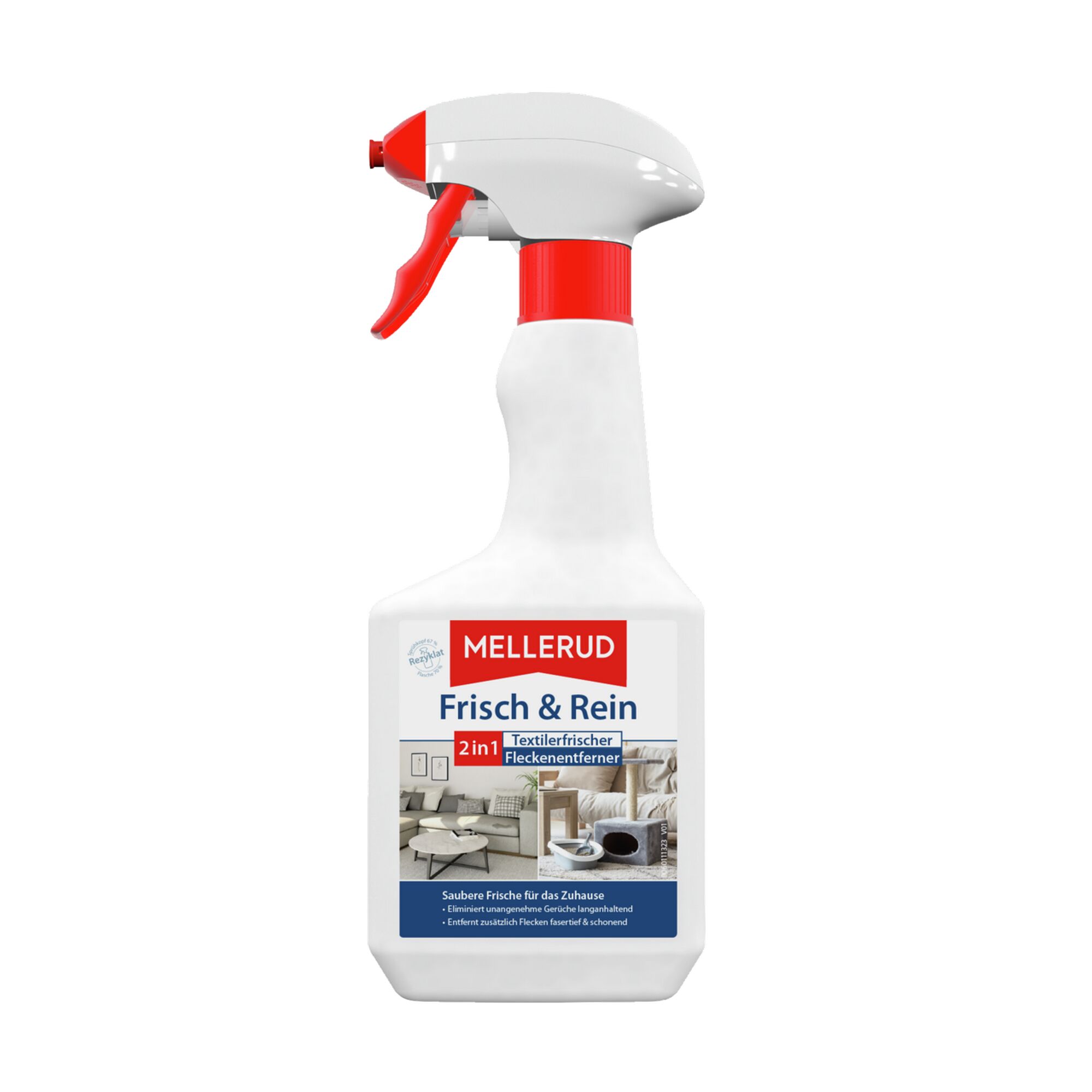 Mellerud Textilerfrischer 'Frisch & Rein' in Sprühflasche