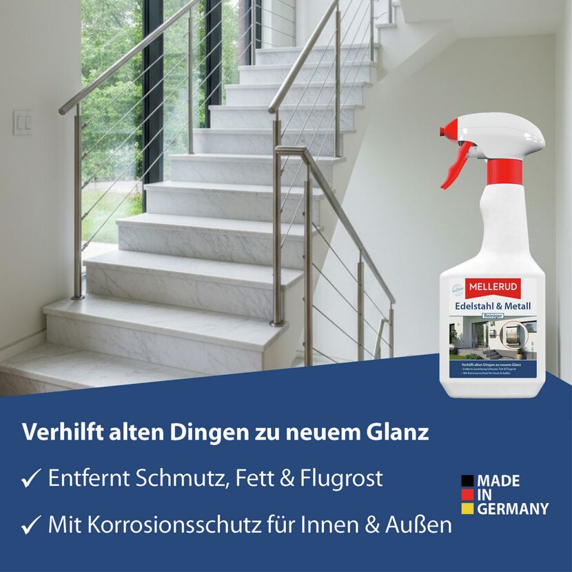 Edelstahl- und Metallreiniger 500 ml