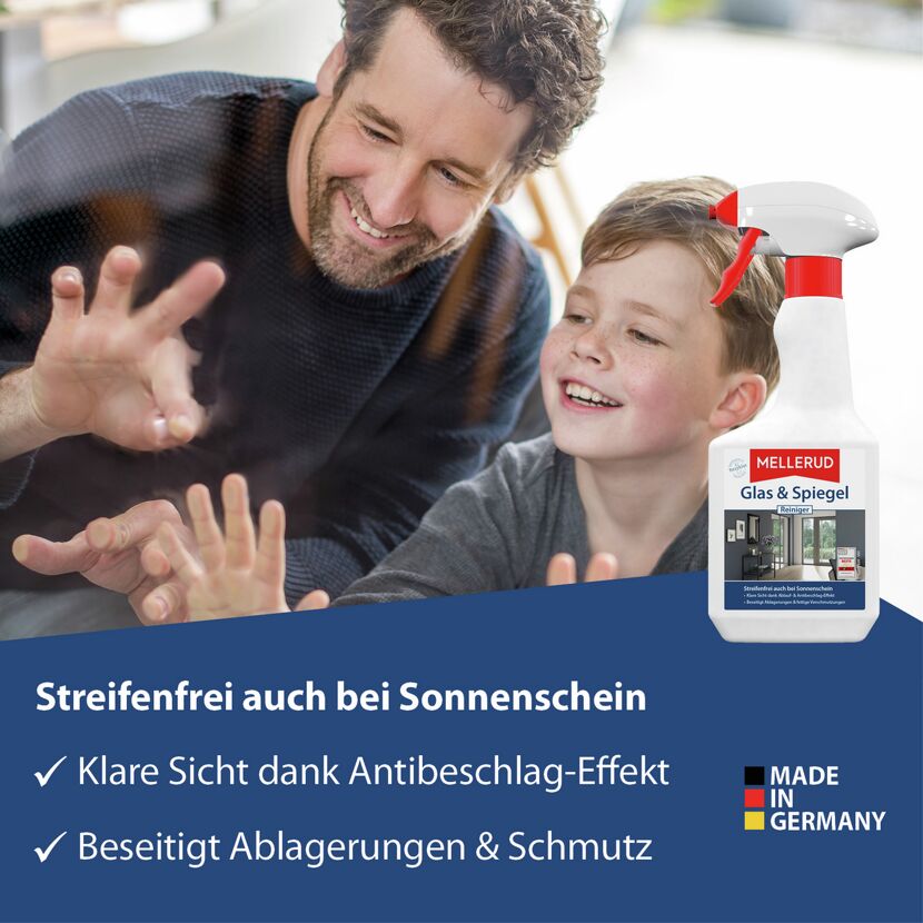 Glas- und Spiegelreiniger 500 ml