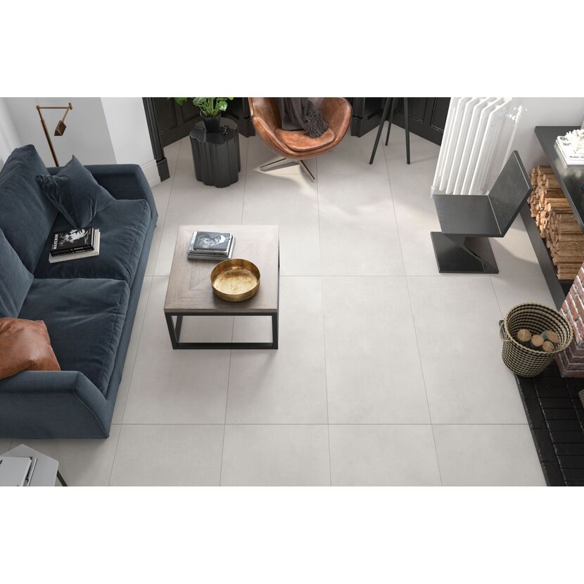 Bodenfliese 'Noa' Feinsteinzeug grau 60 x 120 x 0,82 cm