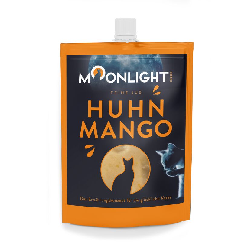 Katzensnack 'Feine Jus Huhn mit Mango' 60 g