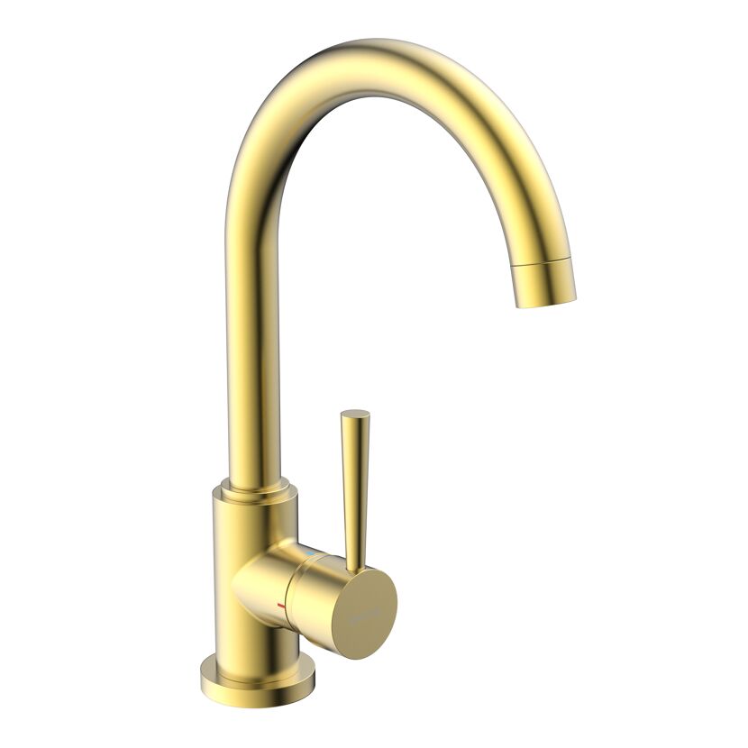 Spültischarmatur 'Cornwall' schwenkbar gold