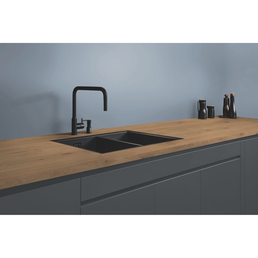 Arbeitsplatte 'Eiche Vendela Canoa K2821' holzfarben/braun 900 x 4100 x 38 mm