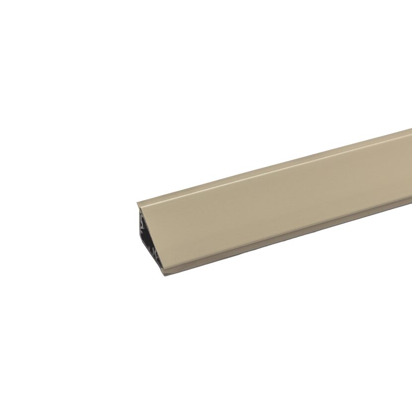 Wandanschlussprofil '27045 Champagner' 2,4 x 63,5 cm