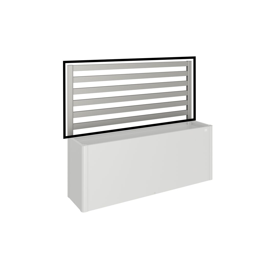 Rankgitter für 'HochBeet' 4 m quarzgrau-metallic