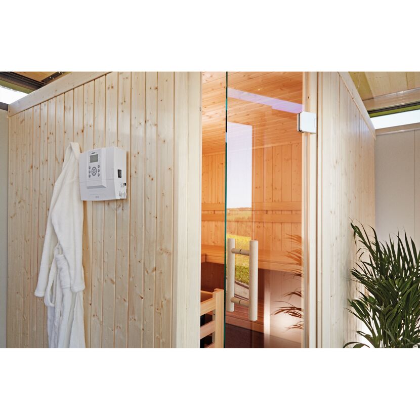 Sauna 'Thermarium' für Gerätehaus 'CasaNova' Türanschlag rechts
