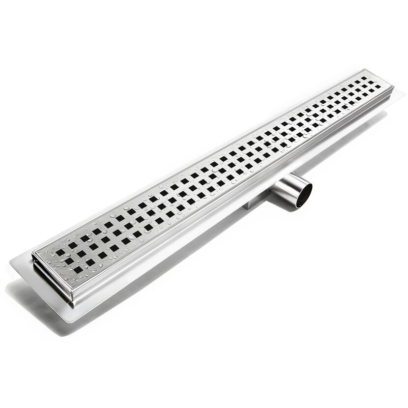 Duschrinne 'Modell K' 50 cm 3-reihig gelocht