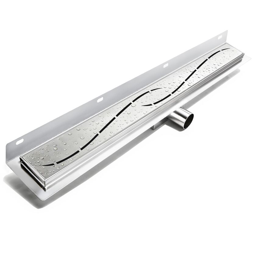 Duschrinne 'Modell G' 100 cm Welle