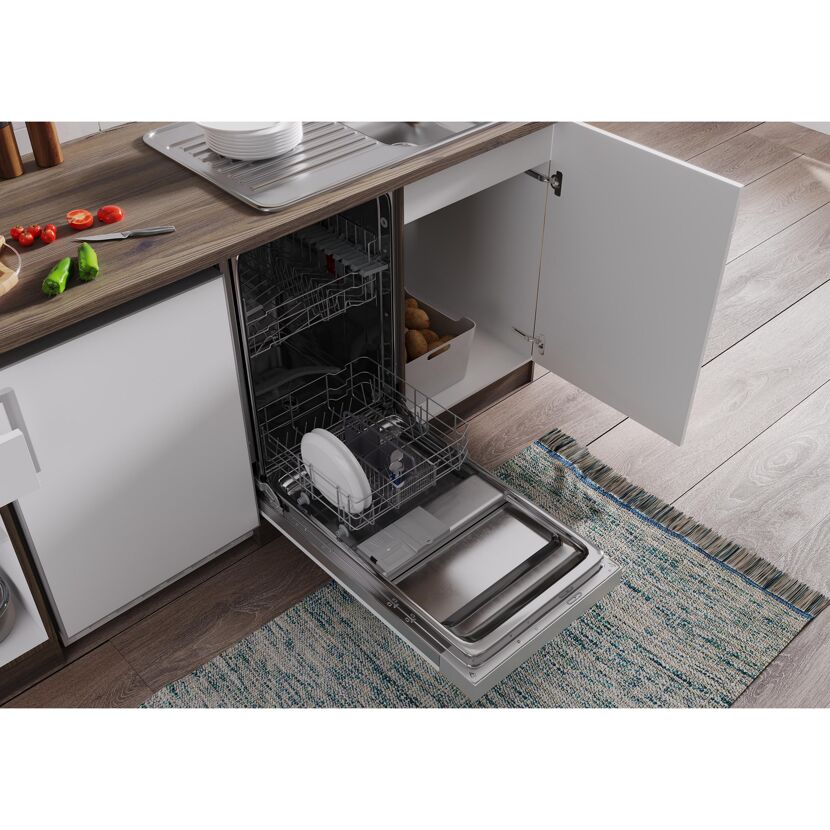 Singleküche mit E-Geräten 'Oliver' weiß/eichefarben 195 cm
