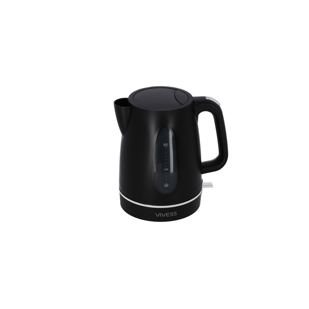 Wasserkocher schwarz 1,7 l 2200 W