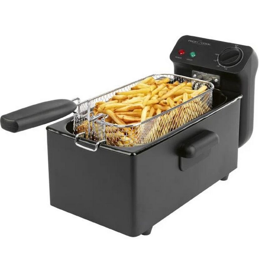 Kaltzonen-Fritteuse 'PC-FR 1325' schwarz 2000 W
