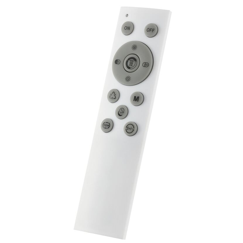LED-Deckenleuchte 'Samir' schwarz Ø 39 cm