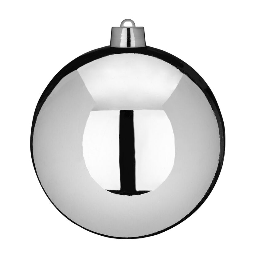 Christbaumschmuck silberfarben Ø 30 cm
