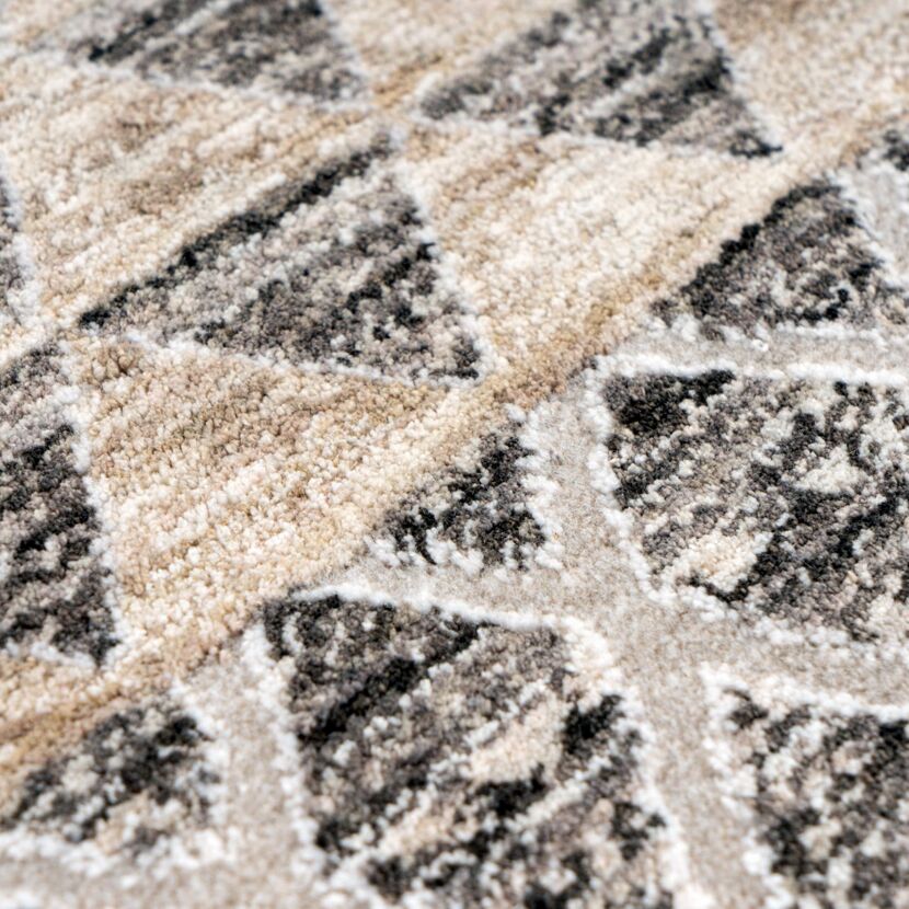 Teppich 'Amora' grau 80 x 300 cm
