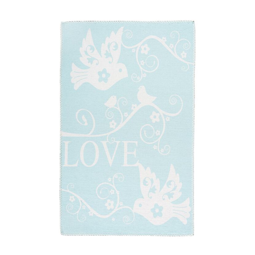 Teppich 'Bambini' mintgrün 120 x 180 cm