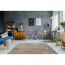 Teppich 'Blaze' blau/beige 155 x 230 cm