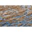 Teppich 'Blaze' blau/beige 155 x 230 cm