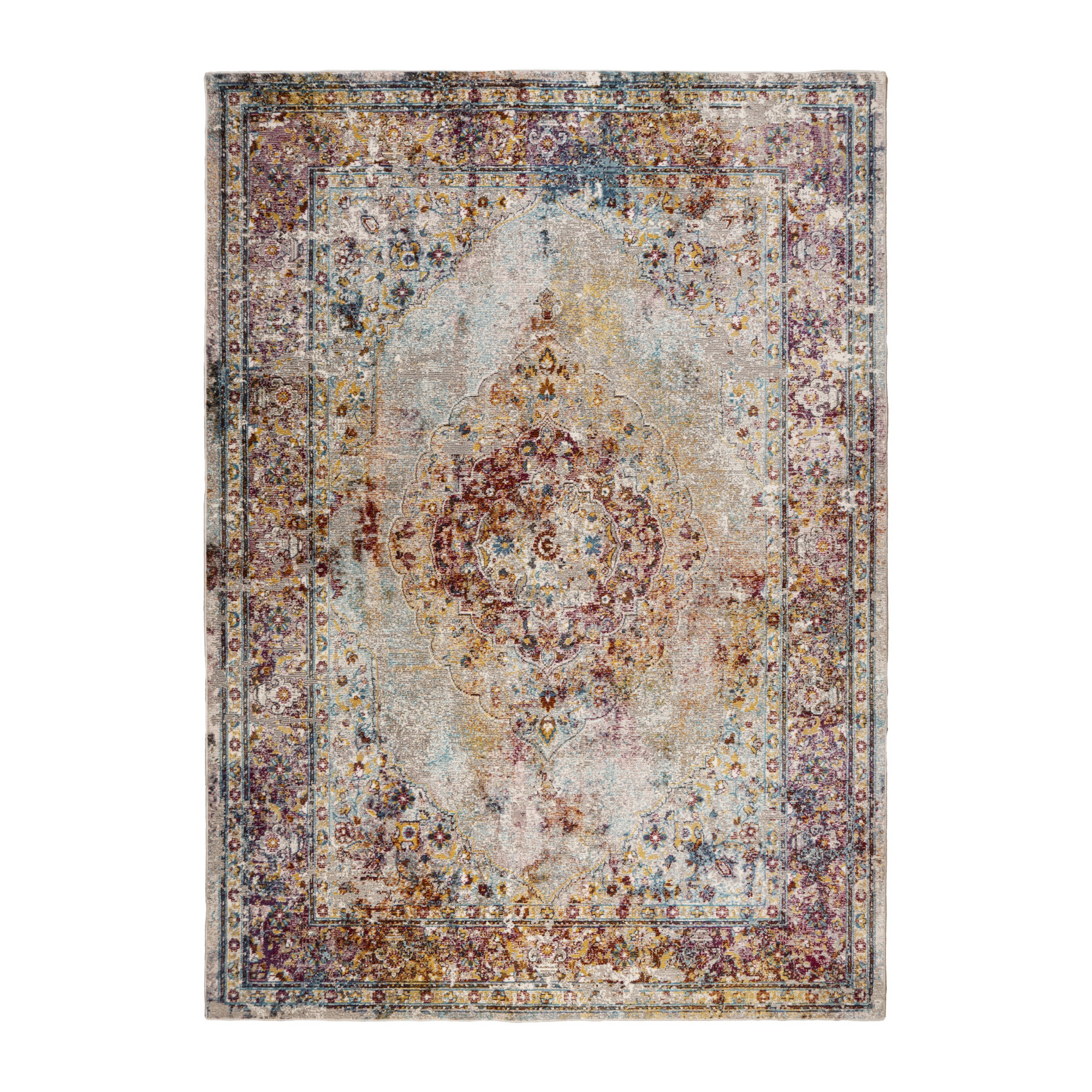Teppich 'Blazing Star' multicolor 133 x 190 cm