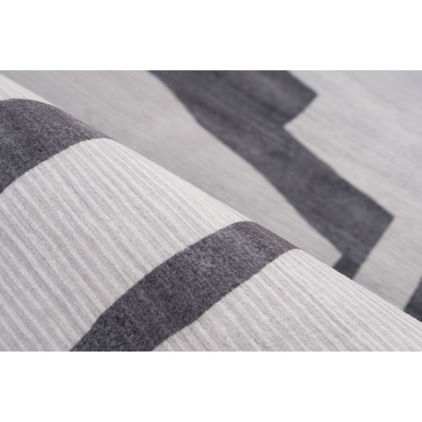 Teppich 'Bluster' silbern 160 x 230 cm