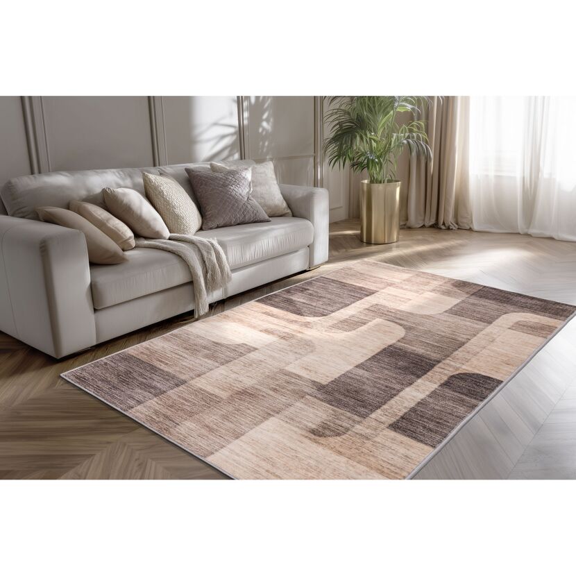 Teppich 'Bluster' taupe 160 x 230 cm