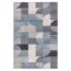 Teppich 'Bluster' blau 160 x 230 cm